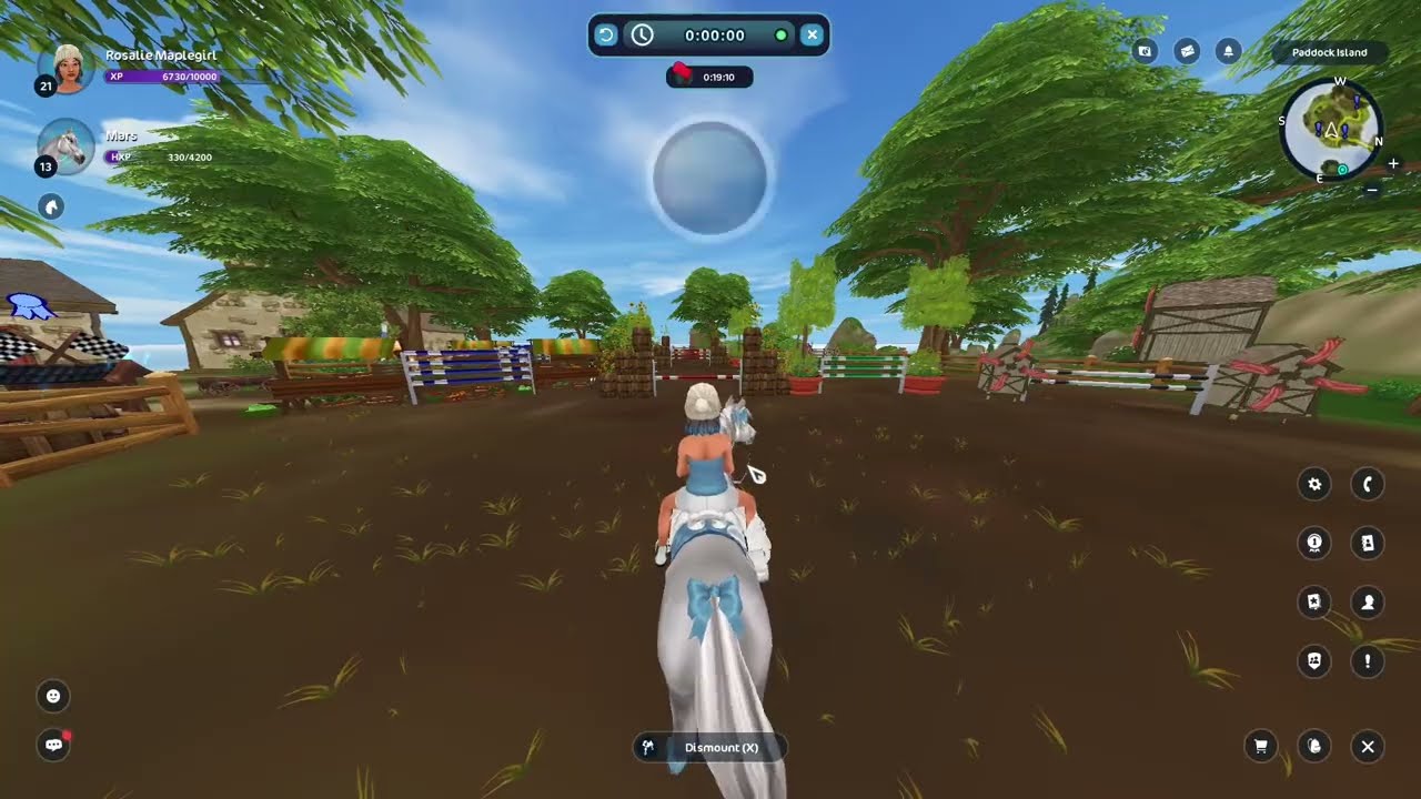 Lizzy's jumping competition SSO shortcuts - level 21- star stable online highscores