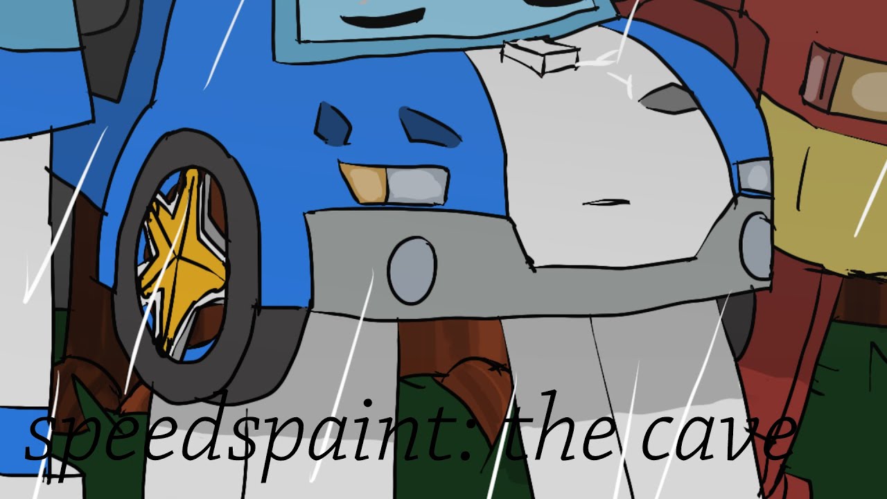 RCP (robocar poli) speedpaint: the cave