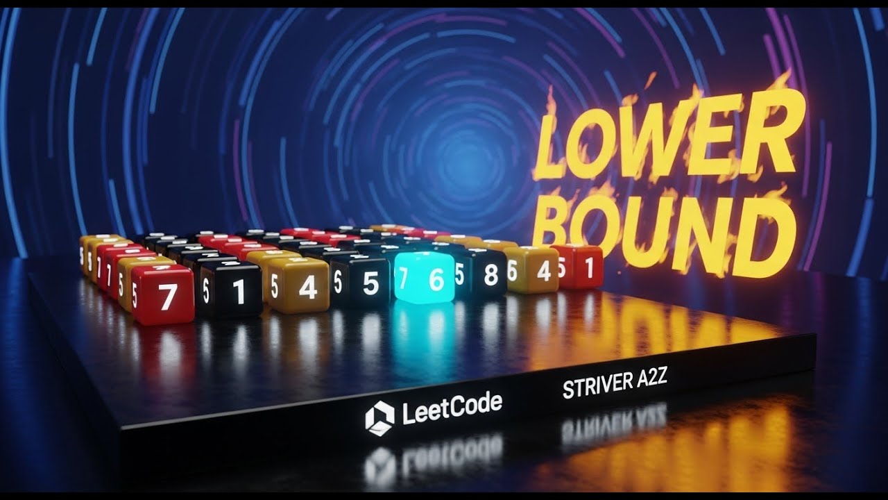 Lower Bound Binary Search - The Variation That Solves 20+ Problems | Striver A2Z