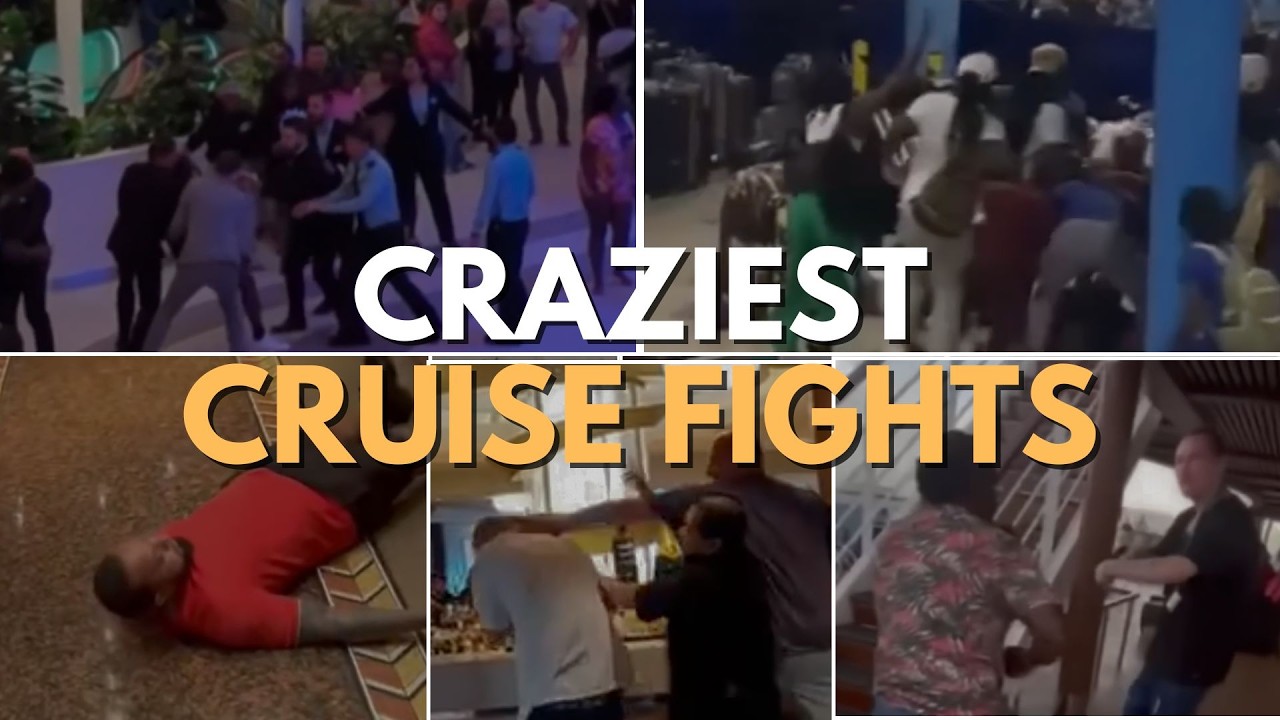 Craziest Cruise FIGHTS Caught on CAMERA!