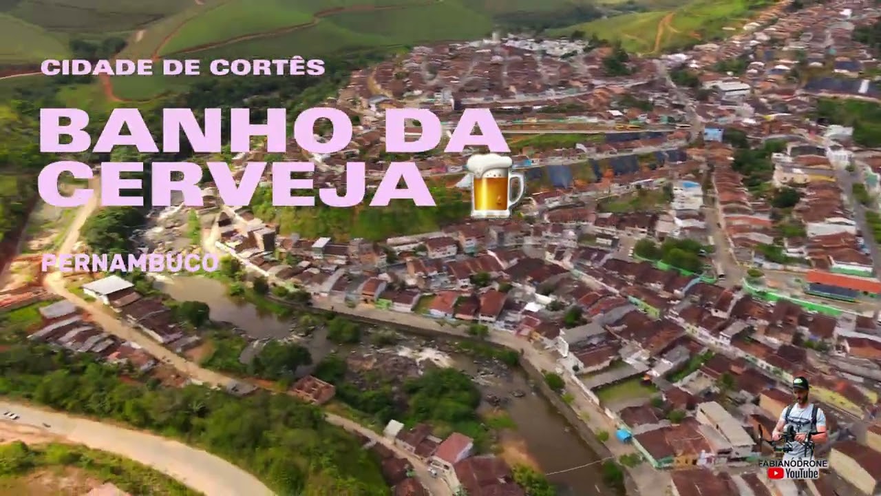cidade de CORTÊS - PE visto de cima cameraman FABIANODRONE 🕹️📽️