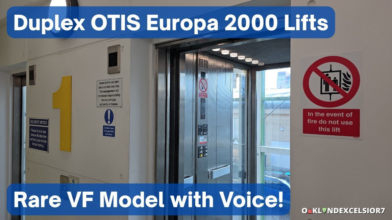 Scenic OTIS Europa 2000 Lifts at Sandgate Car Park in Newcastle
