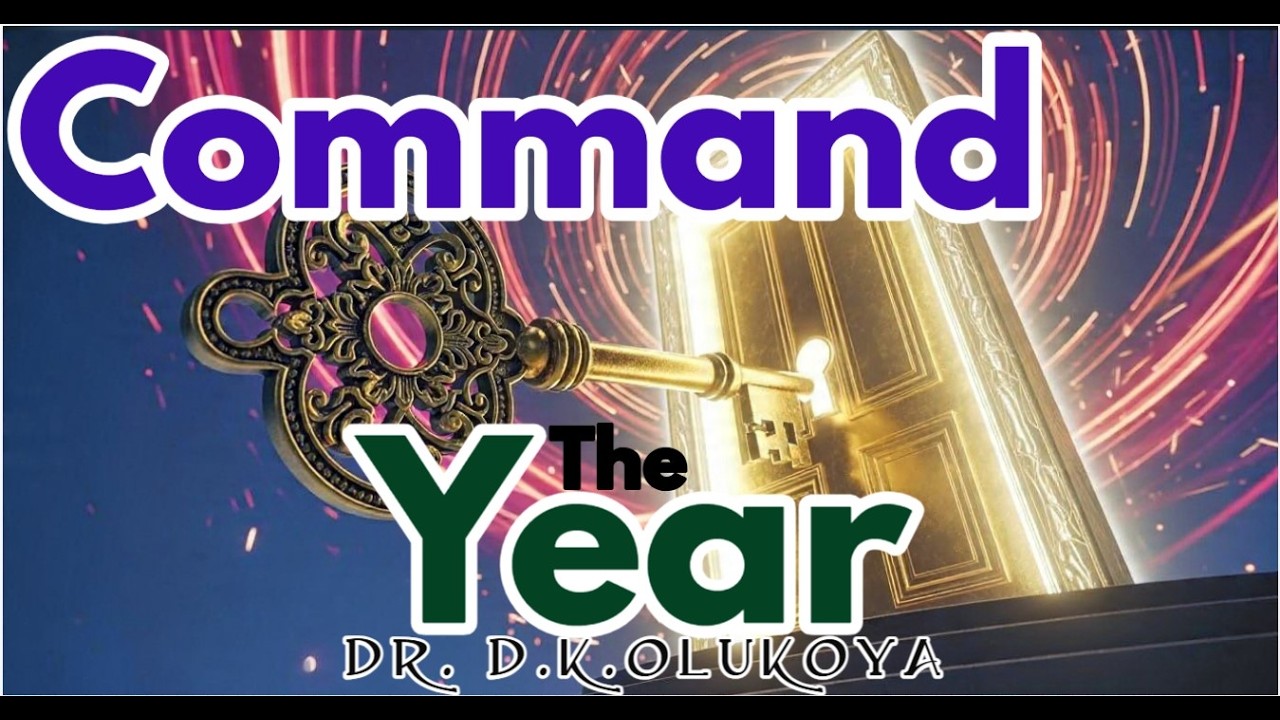 COMMAND THE YEAR  || DR.DANIEL K. OLUKOYA