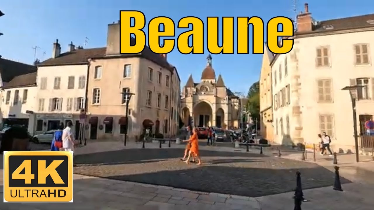 Beaune 4K - Driving- French region