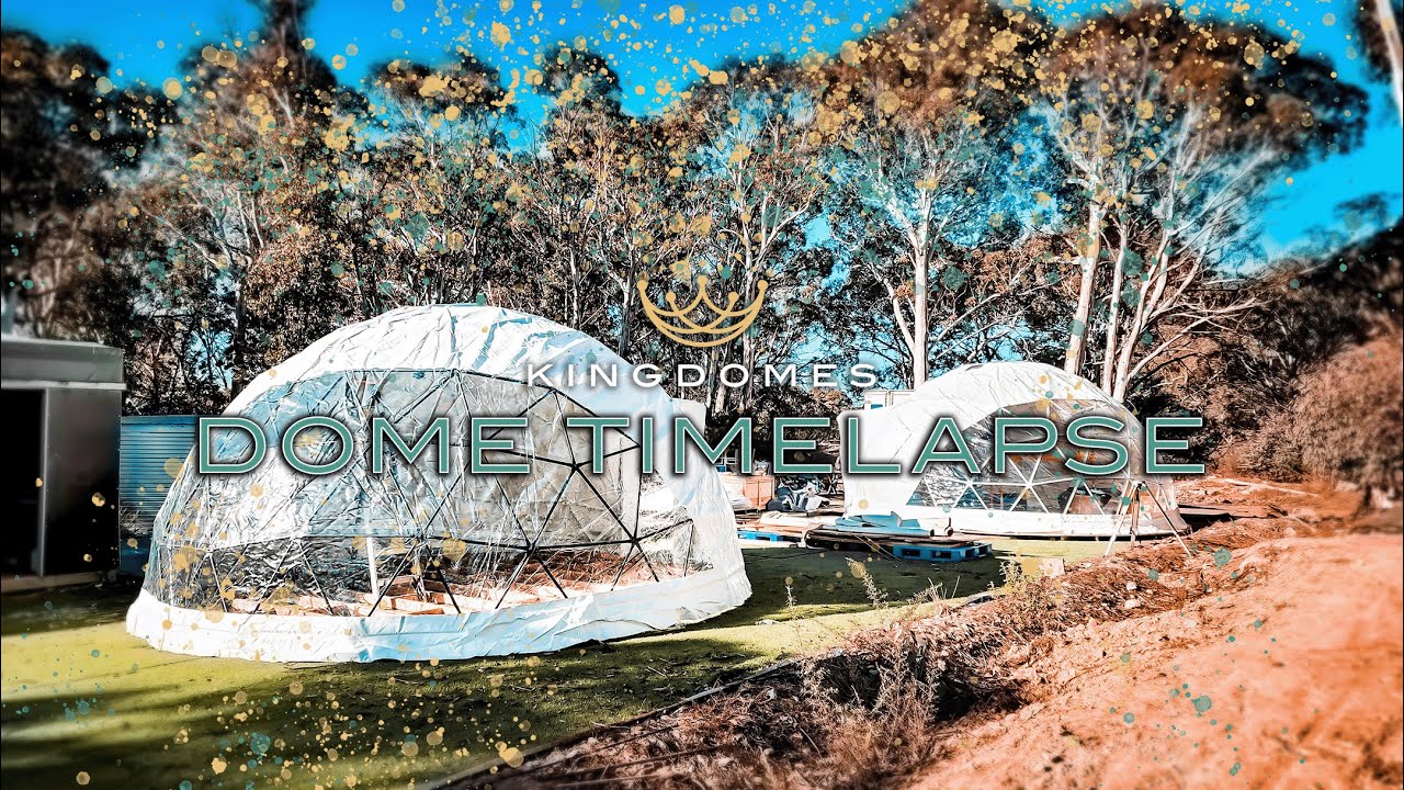 GEODESIC DOME BUILD TIMELAPSE | By KINGDOMES