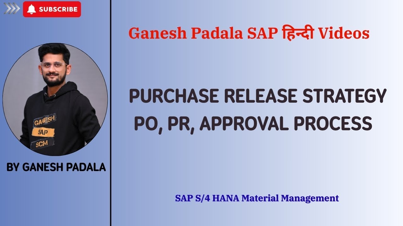 SAP MM Discussion on Purchase Release Strategy | PO, PR, Approval process | Release Strategy | ERP