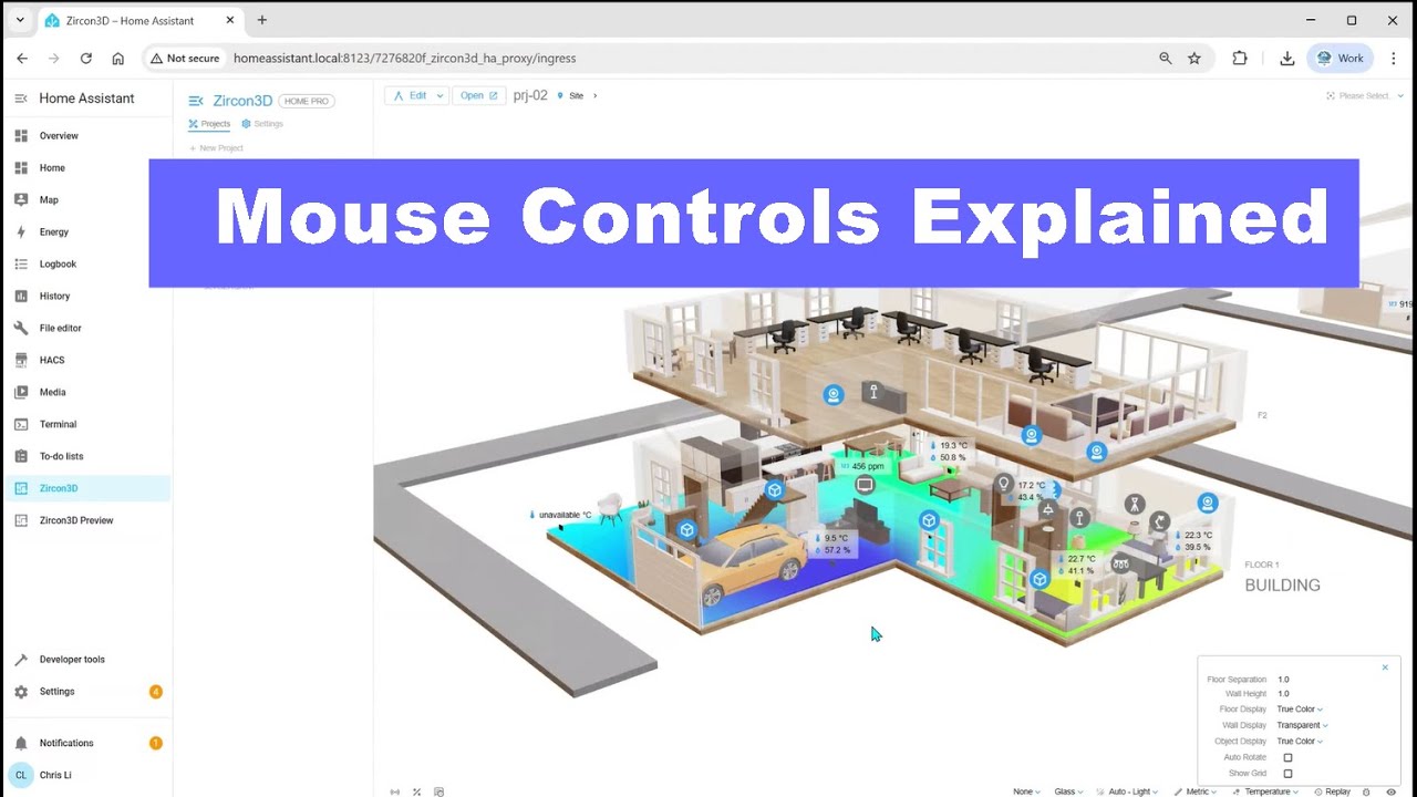 Zircon3D Mouse Controls Explained | Zoom, Pan, Rotate & UI Resize