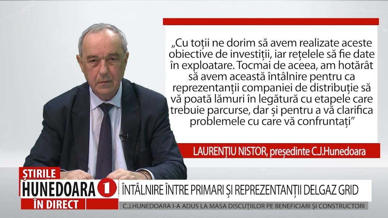 &Icirc;NT&Acirc;LNIRE &Icirc;NTRE PRIMARI ȘI REPREZENTANȚII DELGAZ GRID