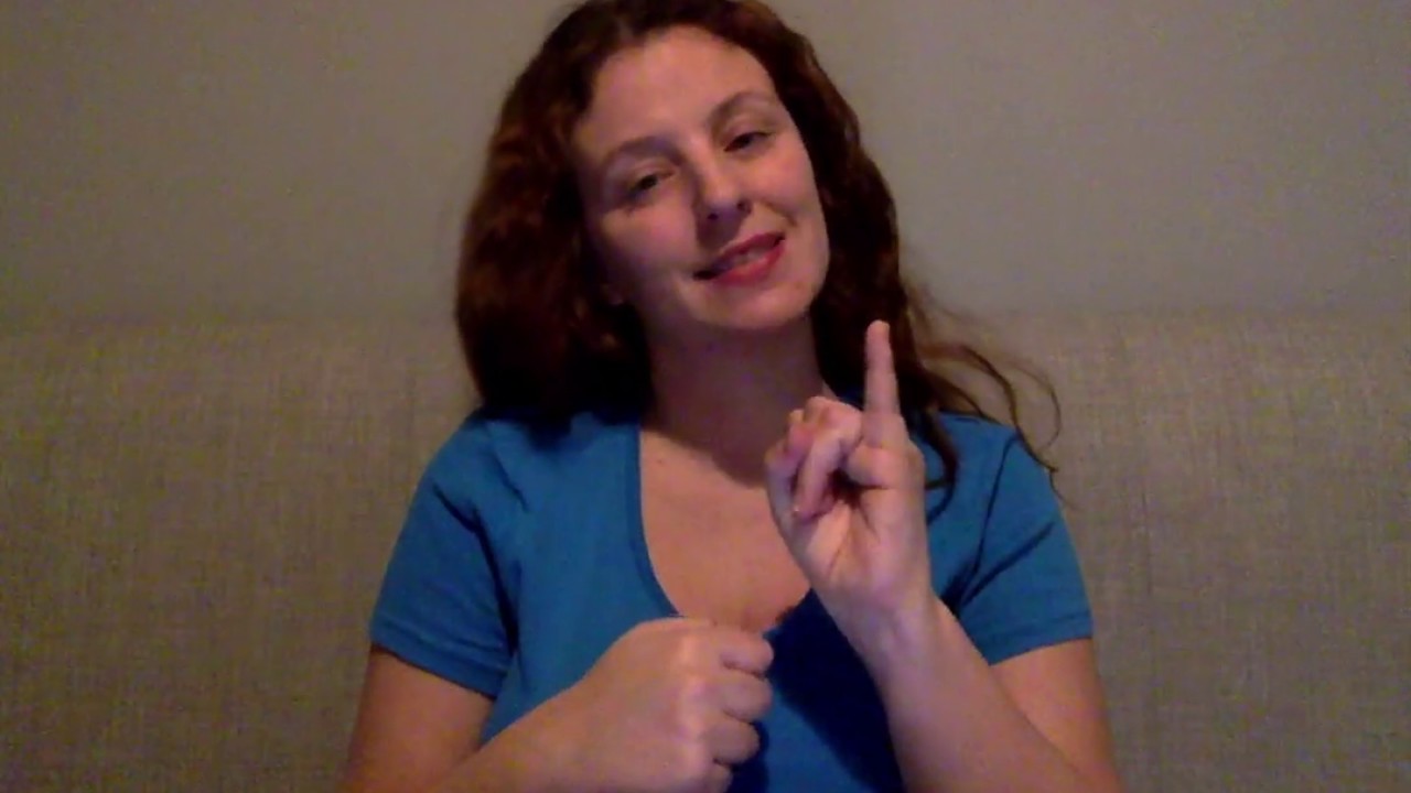 BSL Handshapes -Subtitles Available
