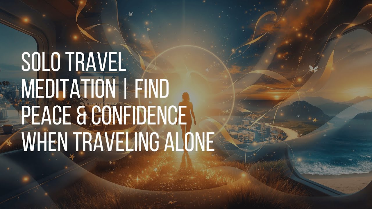 SOLO TRAVEL Meditation | Find Peace & Confidence When Traveling Alone ✈️