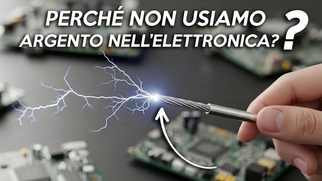 Se l'argento è il miglior conduttore, perché nell'elettronica si usa l'oro?