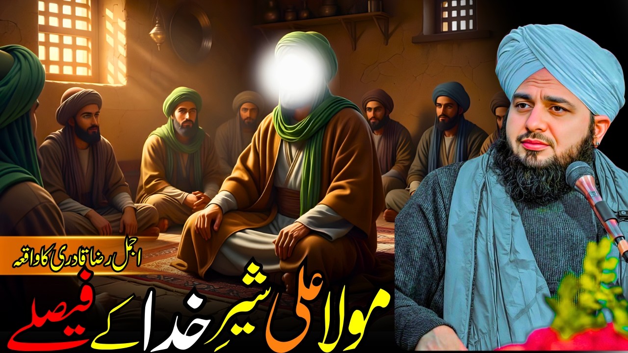 Mola Ali Shair-e-Khuda Ka Faisla | Adal Aur Haq Ka Waqia | Ajmal Raza Qadri Bayan