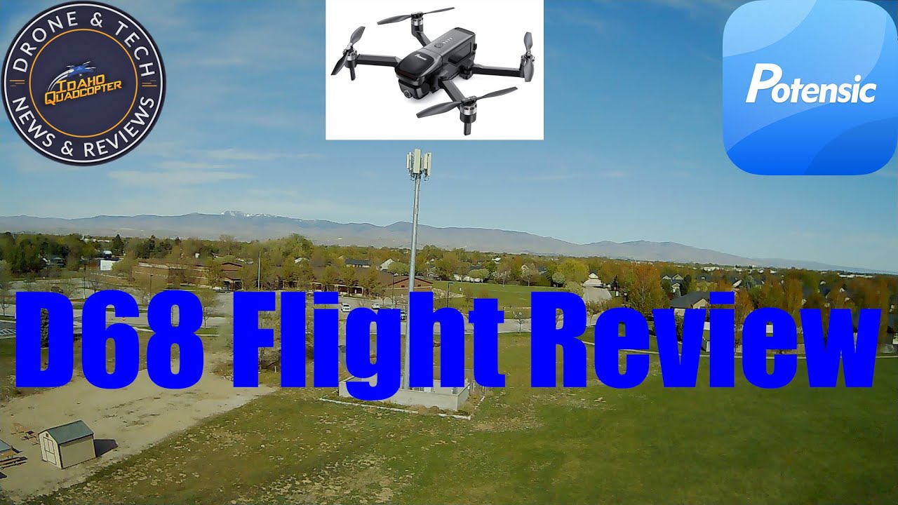Potensic D68 Flight Test and Review