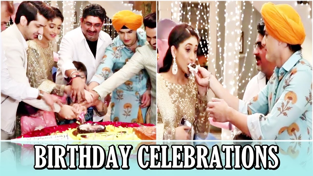 Mohsin Khan aka Kartik's Fun Birthday Celebration On Yeh Rishta Kya Kehlata Hai Set | YRKKH