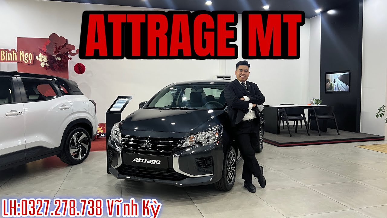 🚗💨 GIẢM GIÁ CỰC SỐC – MITSUBISHI ATTRAGE 💥XE SẴN GIAO NGAY