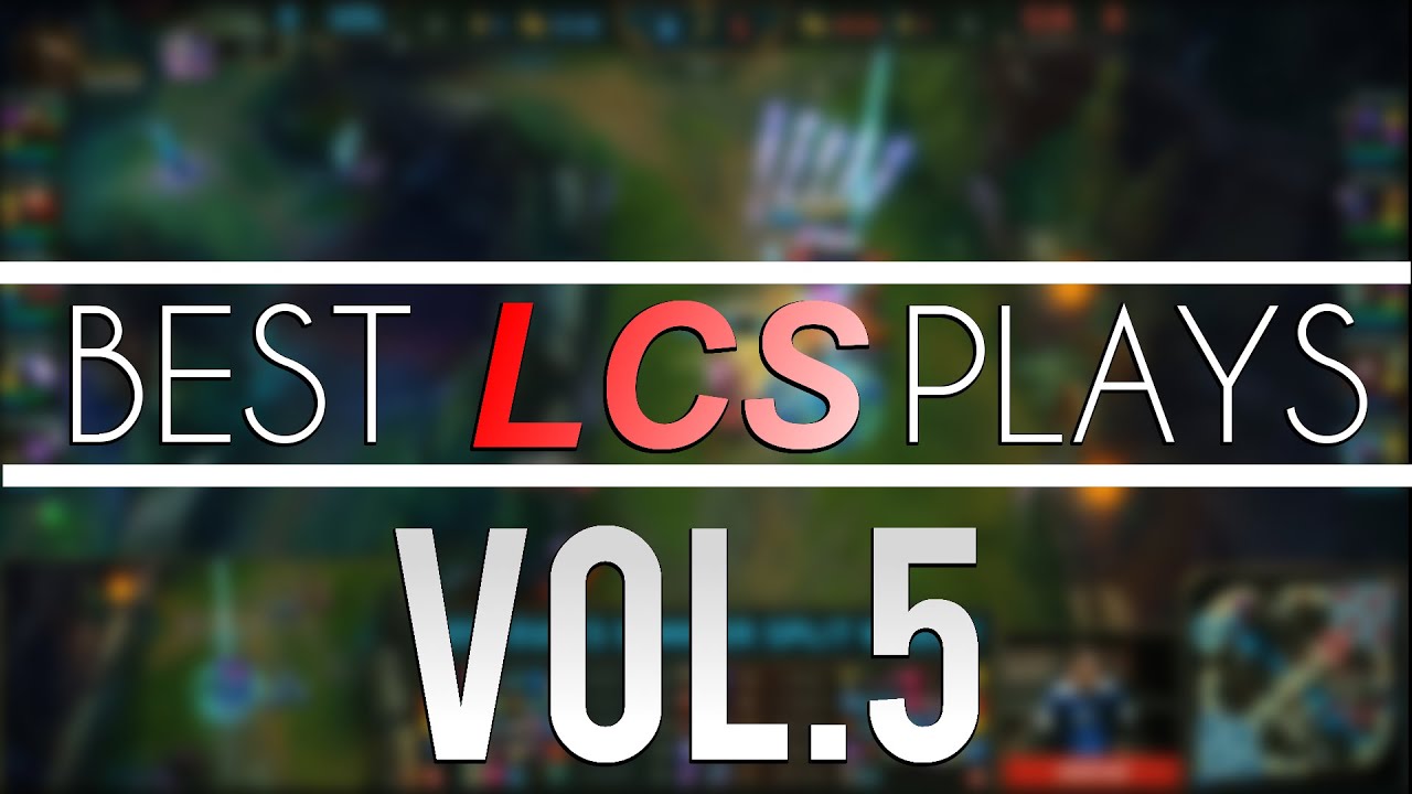 Best LCS Plays 2016 | Vol. 5 (League of Legends)