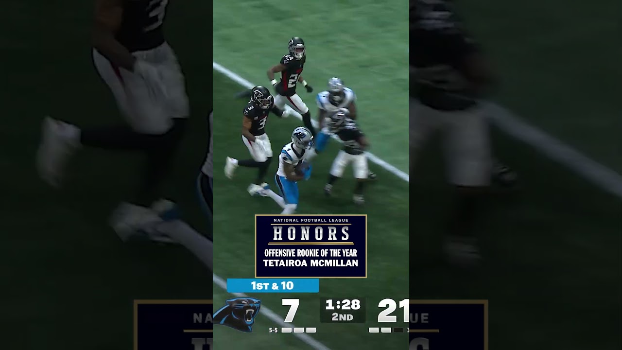 NFL HONORS OROY FINALISTS: Tetairoa McMillan