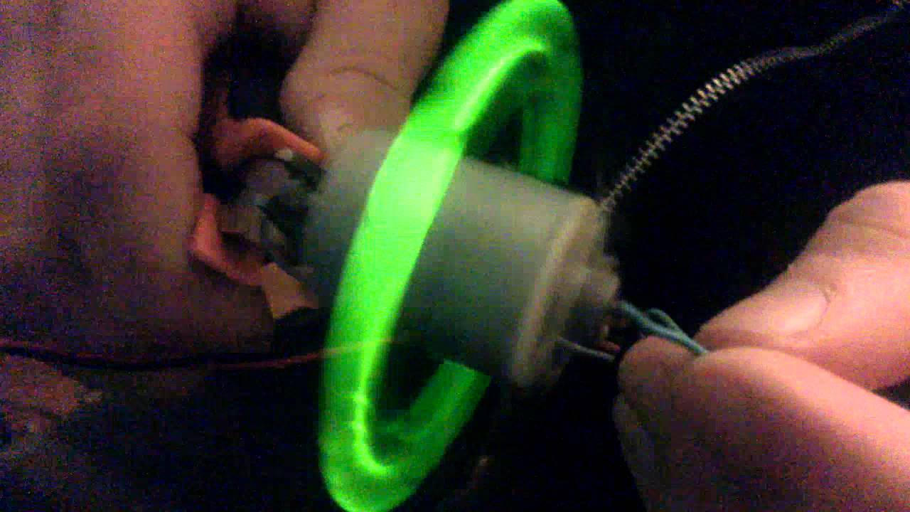 Sfera led rotante