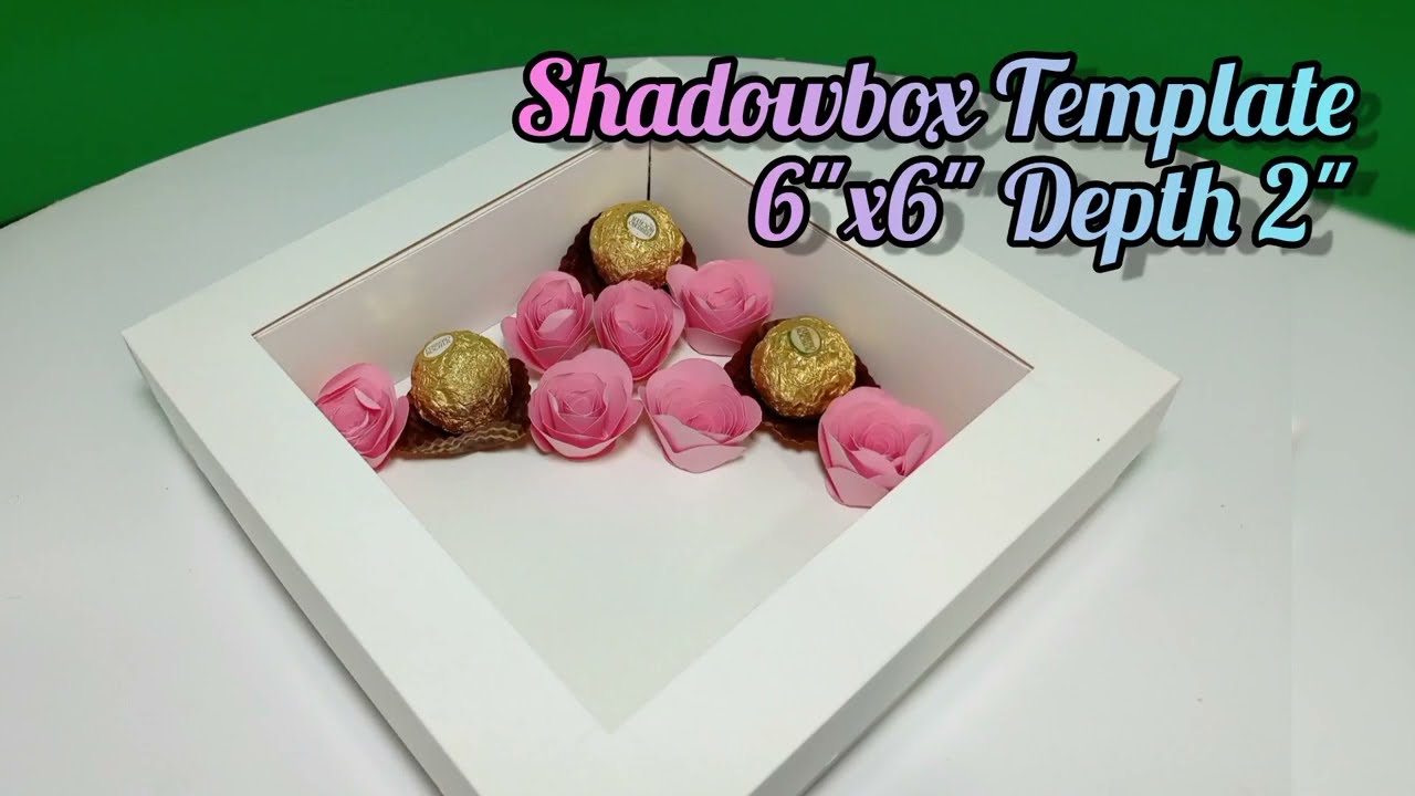Shadowbox Frame Template 6