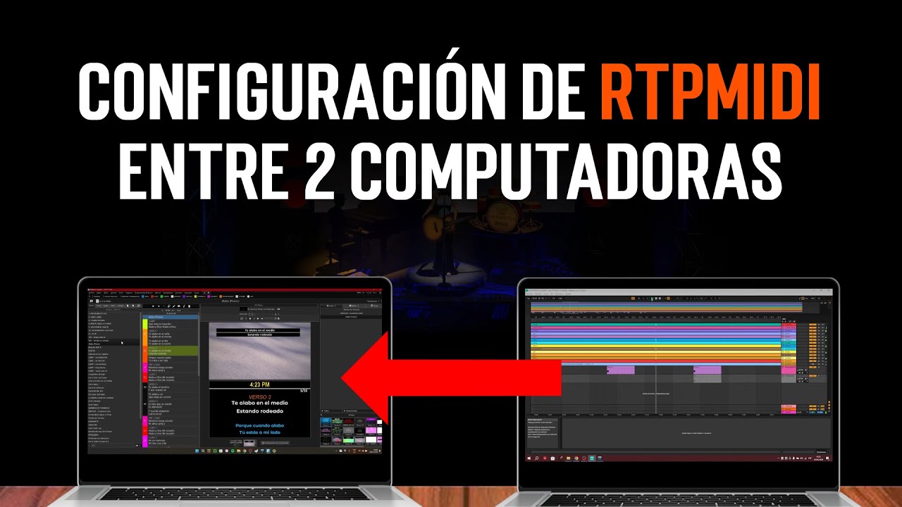 Cómo instalar y configurar rtpMIDI en Windows para enviar MIDI entre 2 computadoras
