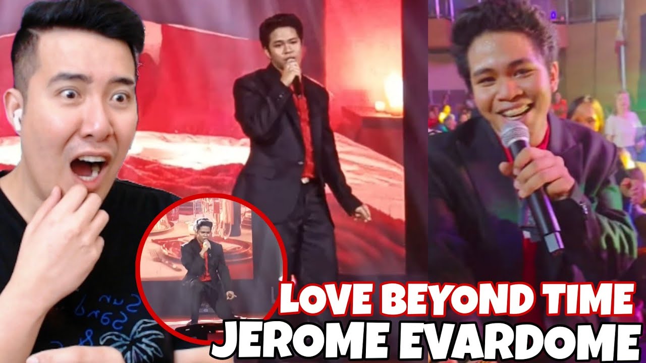 JEROME EVARDOME in LOVE BEYOND TIME CONCERT | FEB. 14, 2026 | REACTION