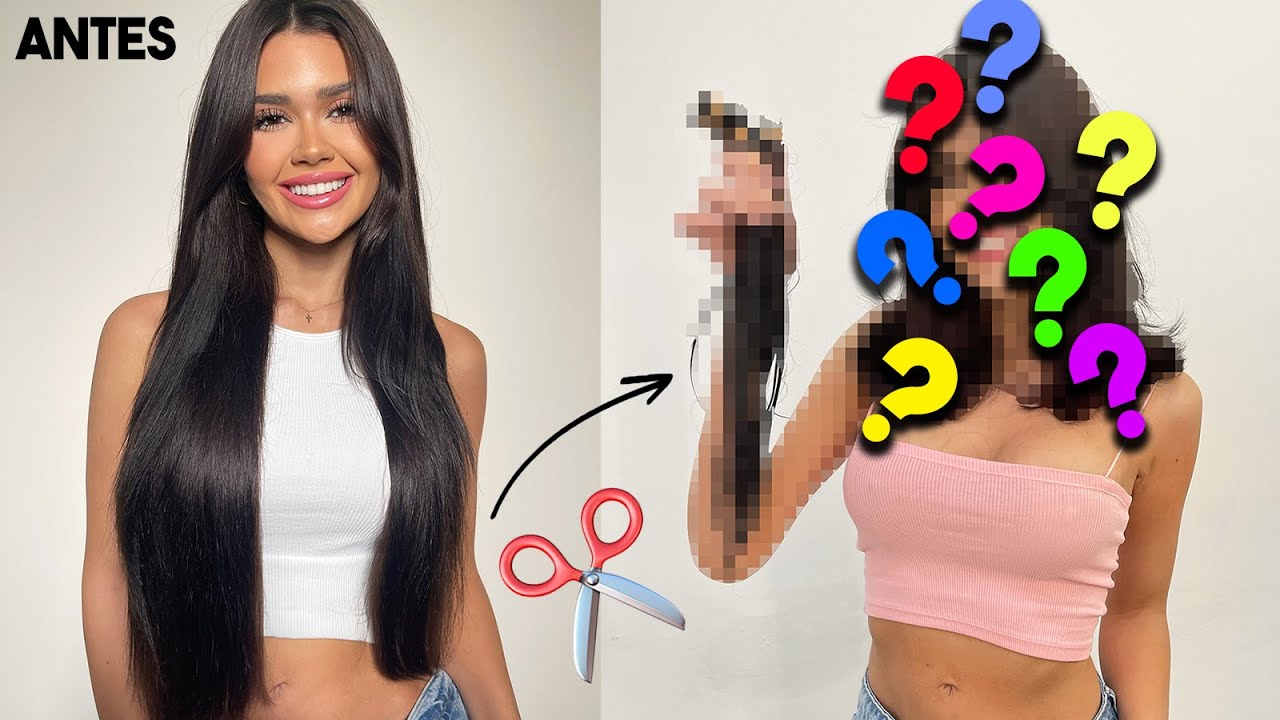 CORTEI MEU CABELO!