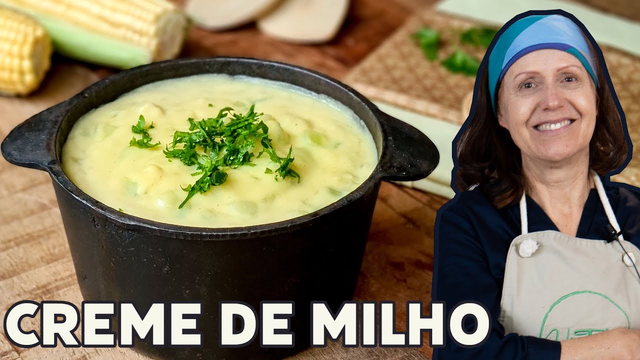 Creme de Milho Vegano