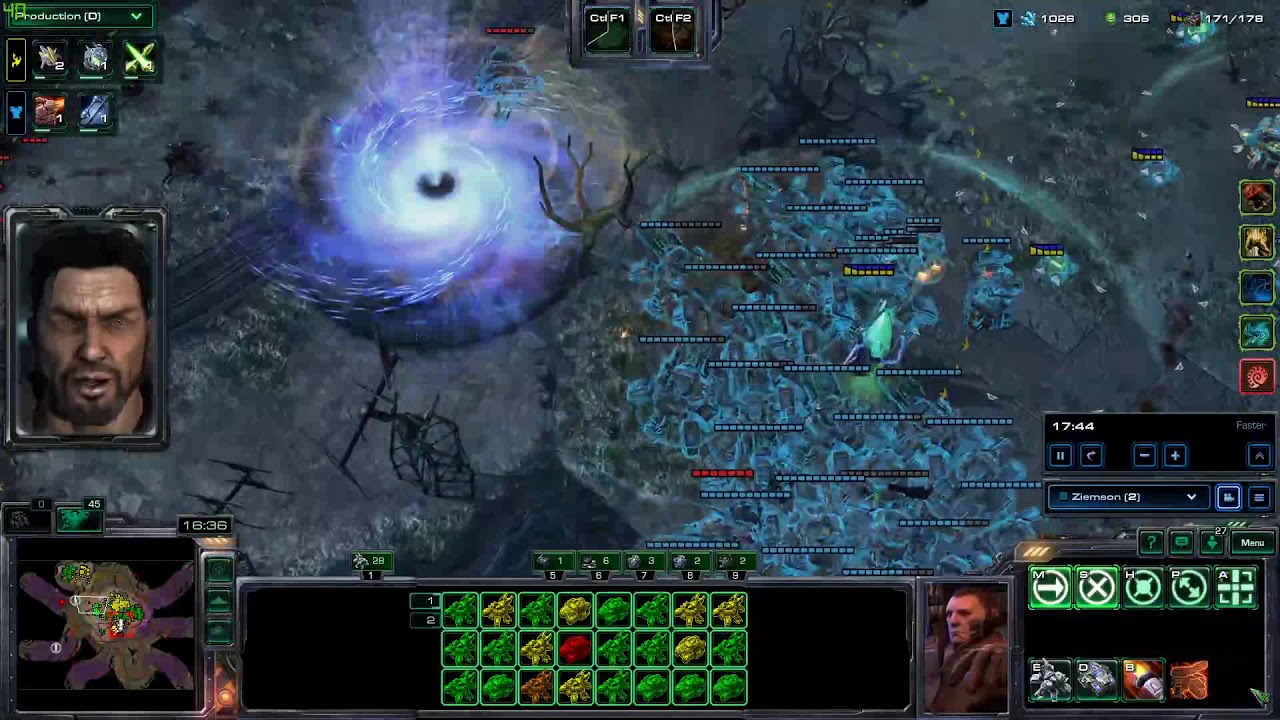 Starcraft II LotV Co-op Brutal+6 mutation on Oblivion Express (Raynor, Vorazun)