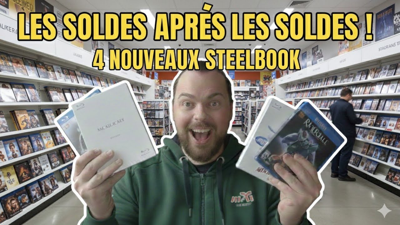 DU STEELBOOK A 4 EUROS 🔥!! INCROYABLE !! #steelbooks #collection #dvd #marvel #film #unboxing #culte