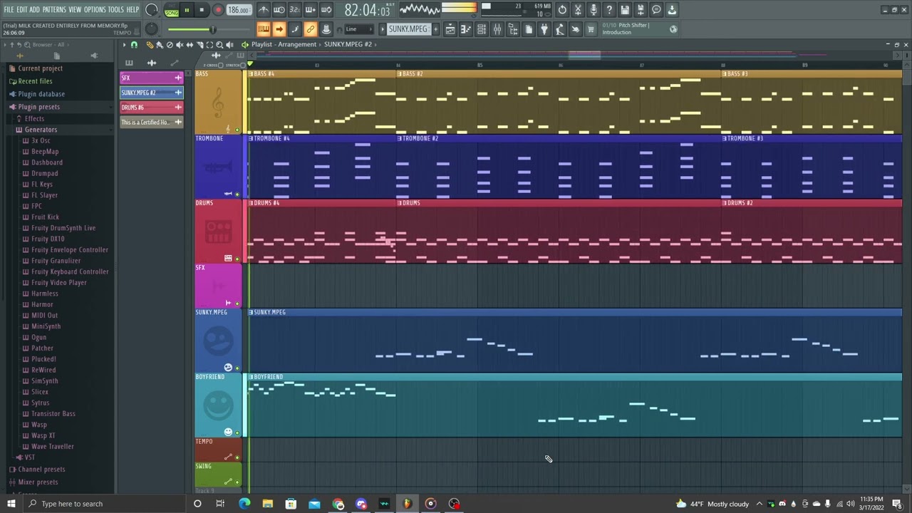 FNF - Sonic.EXE “Milk” (Recreated from ear) (+FLP)