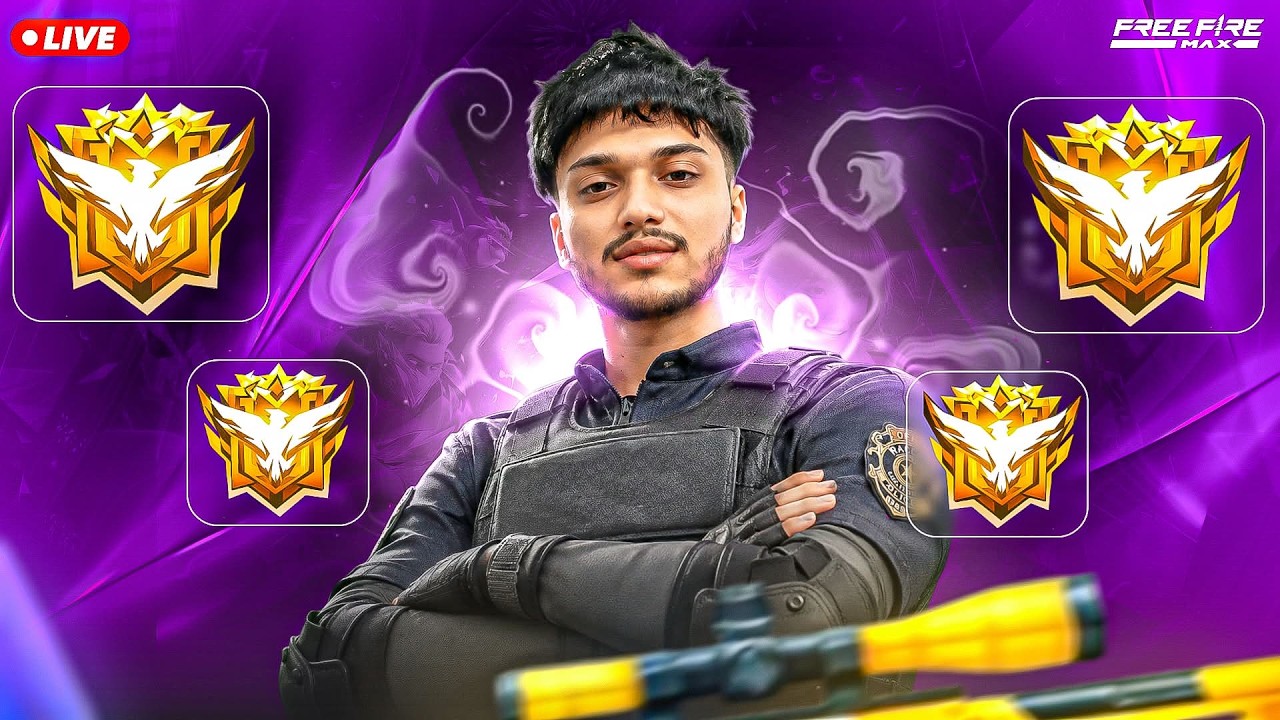 🔴 FREE FIRE LIVE 🔥 KING OF SNIPER 👑 GRANDMASTER #freefire #live #trending #shortslive #gwshooter