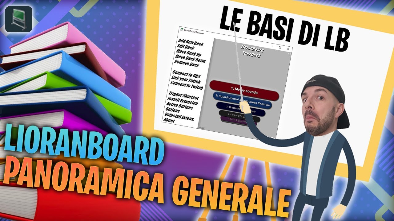 LIORANBOARD, PANORAMICA GENERALE E BASI [LB - TUTORIAL]
