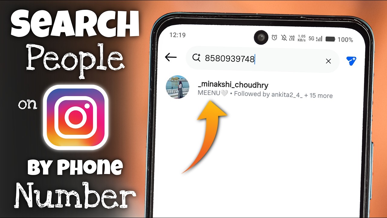 How to Search People on Instagram by Phone Number 2026 | Insta ID Number se Kaise Pata Kare