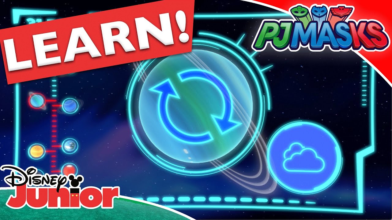 🌎 Learning the Planets | PJ Masks | Disney Kids