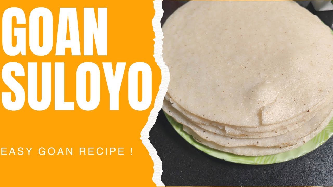 GOAN SULOYO | Rice Pancakes | Tea Time Snack | KOILOYO | SULLOREO #goanrecipe #goanfood #cooking