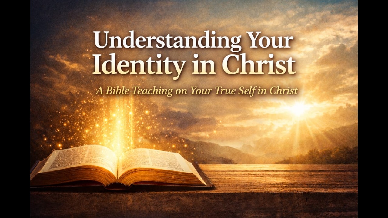 Understanding Your Identity in Christ | Who God Says You Are(Bible Study)