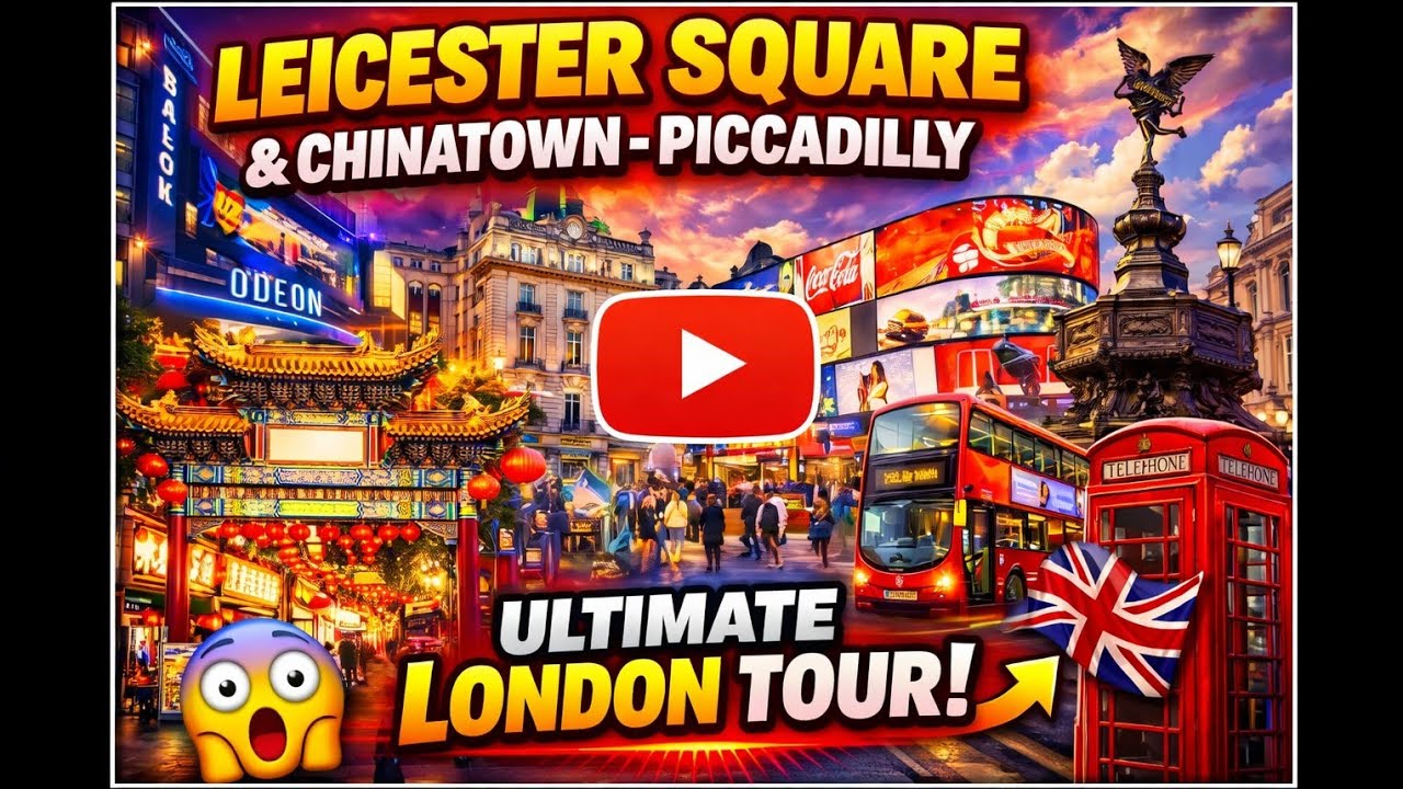 London Vlog marzo 2026! Leciester squere, piccadilly e dintorni! 