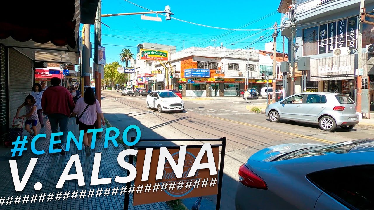 Recorriendo VALENTÍN ALSINA CENTRO I BUENOS AIRES I ARGENTINA I 4K TOUR Walking