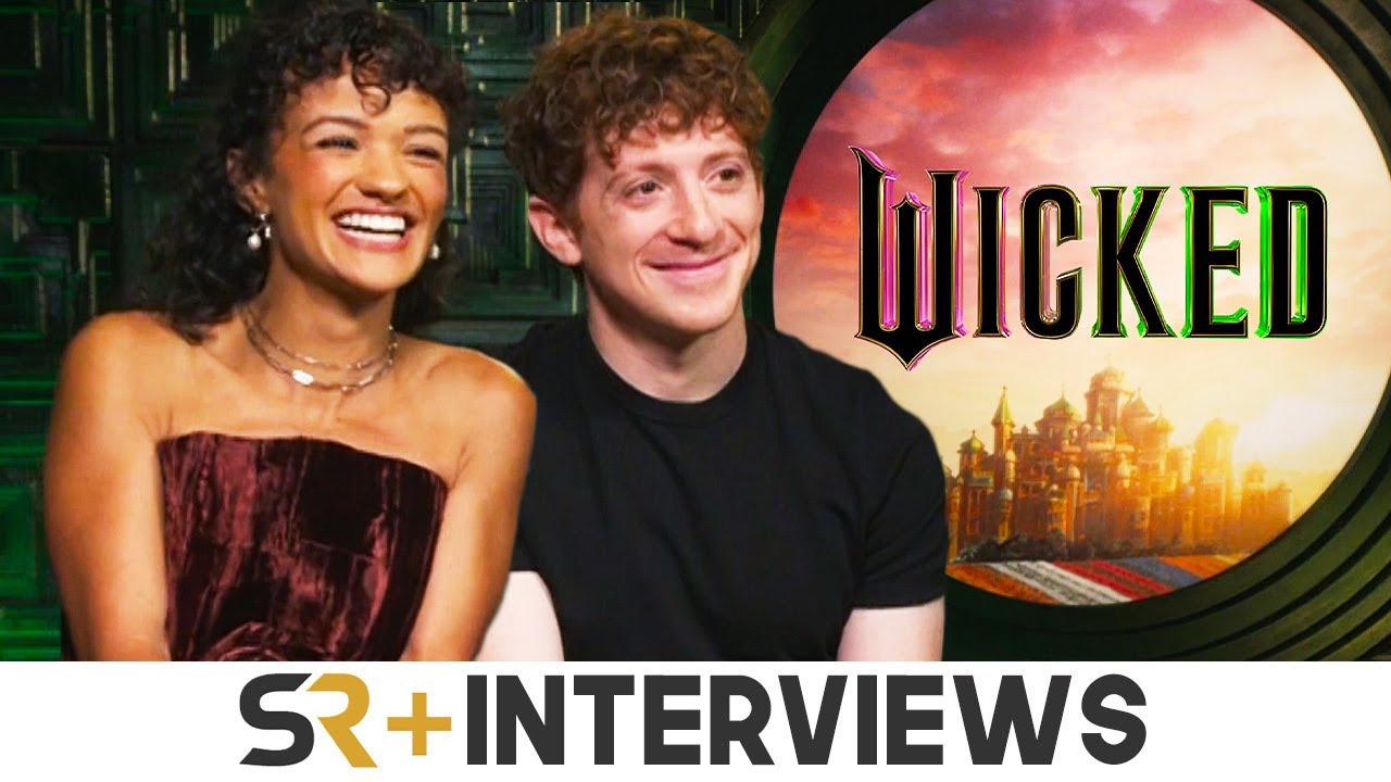 Wicked's Ethan Slater & Marissa Bode Break Down Onscreen Relationship And The Glinda Love Triangle
