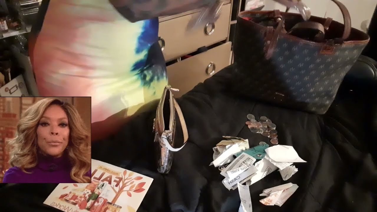 September what's in my purse..bookbag