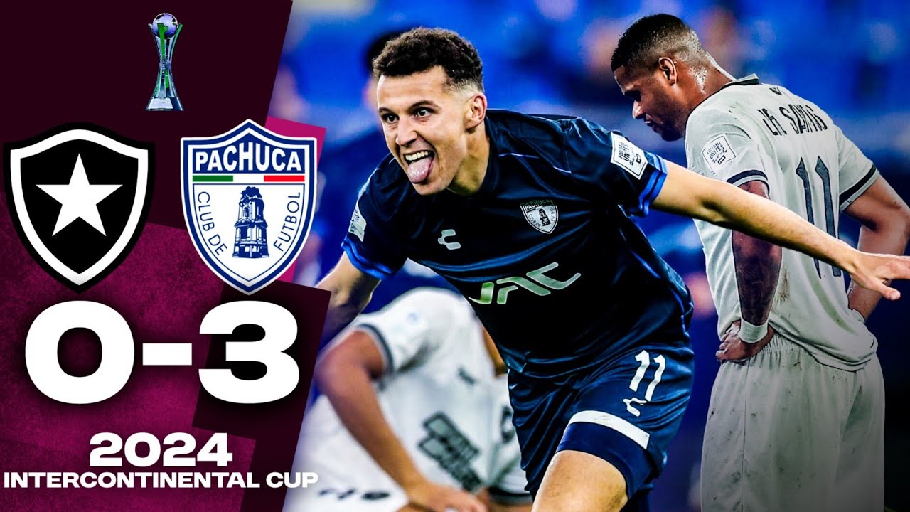 DERBI DE LAS AM&Eacute;RICAS 🌎 Botafogo 0-3 Pachuca - Copa Intercontinental de la FIFA 2024