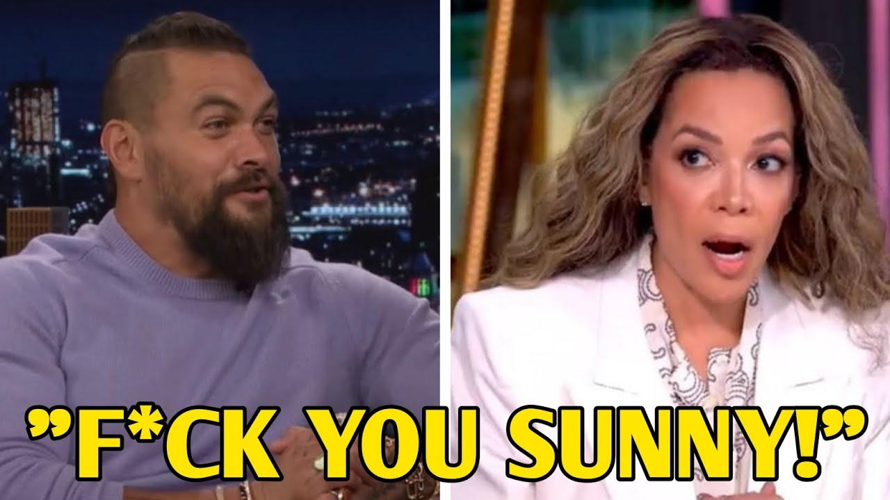Jason Momoa CLAPS BACK at Sunny Hostin – “That’s Wrong.”
