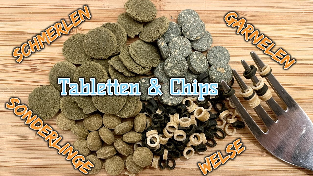 Futter für Welse und Schmerlen | Welstabletten & Chips | Fischfutter Teil 3