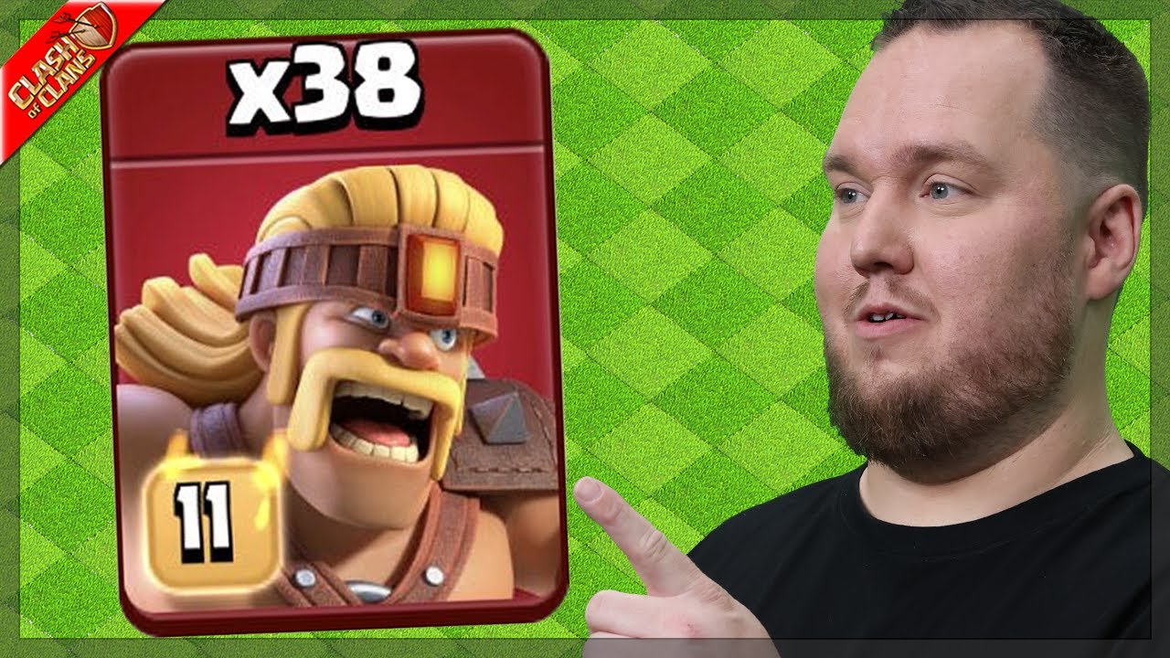 Using 38 Super Barbarians in Legends League! - Clash of Clans