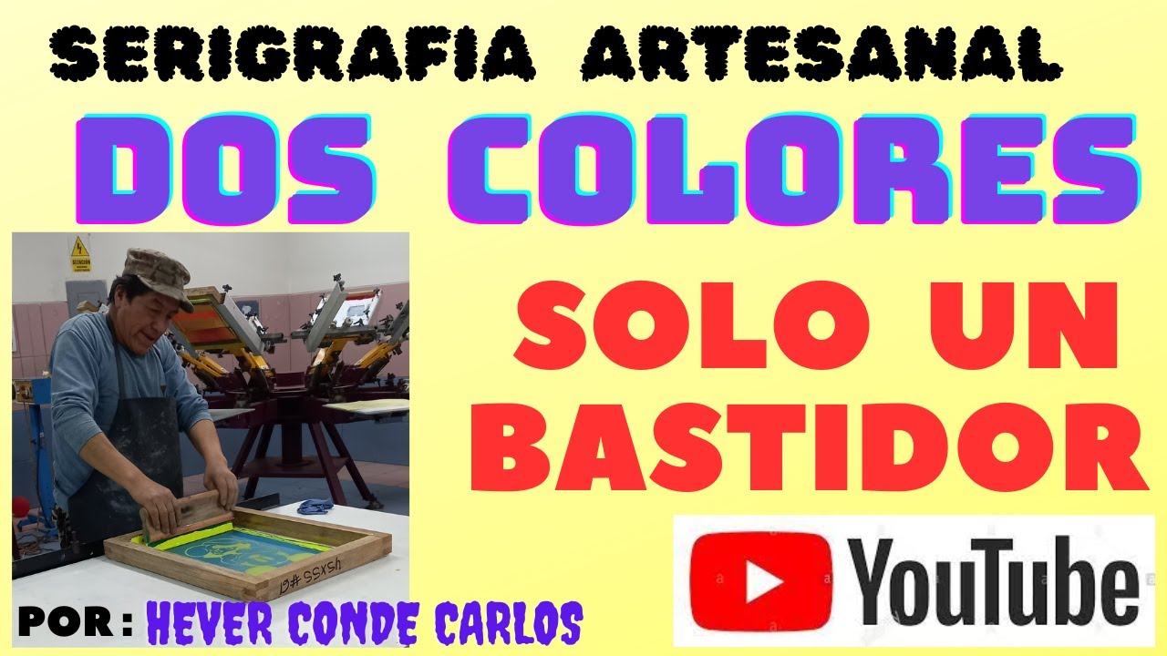 ESTAMPA DOS COLORES,  TECNICA BLOQUEO ARTESANAL