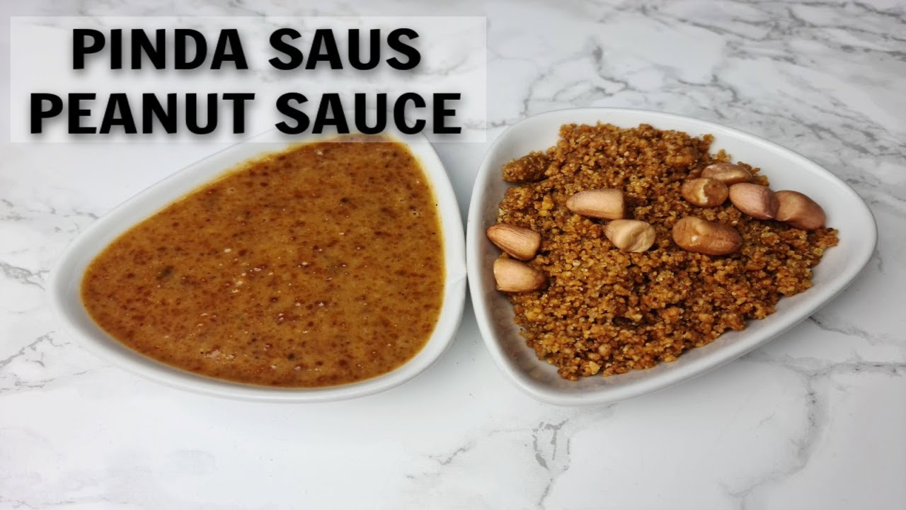 Recipe: How To Make Peanut/Pinda Sauce From Scratch | CWF