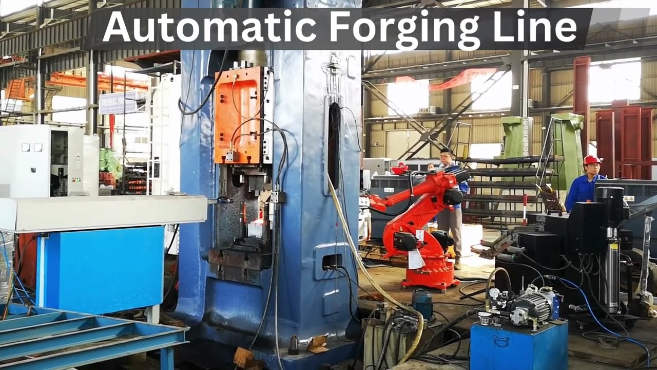 Automatic Forging Line | Hot Forging Press | Electric Screw Press | Robot Automation Line