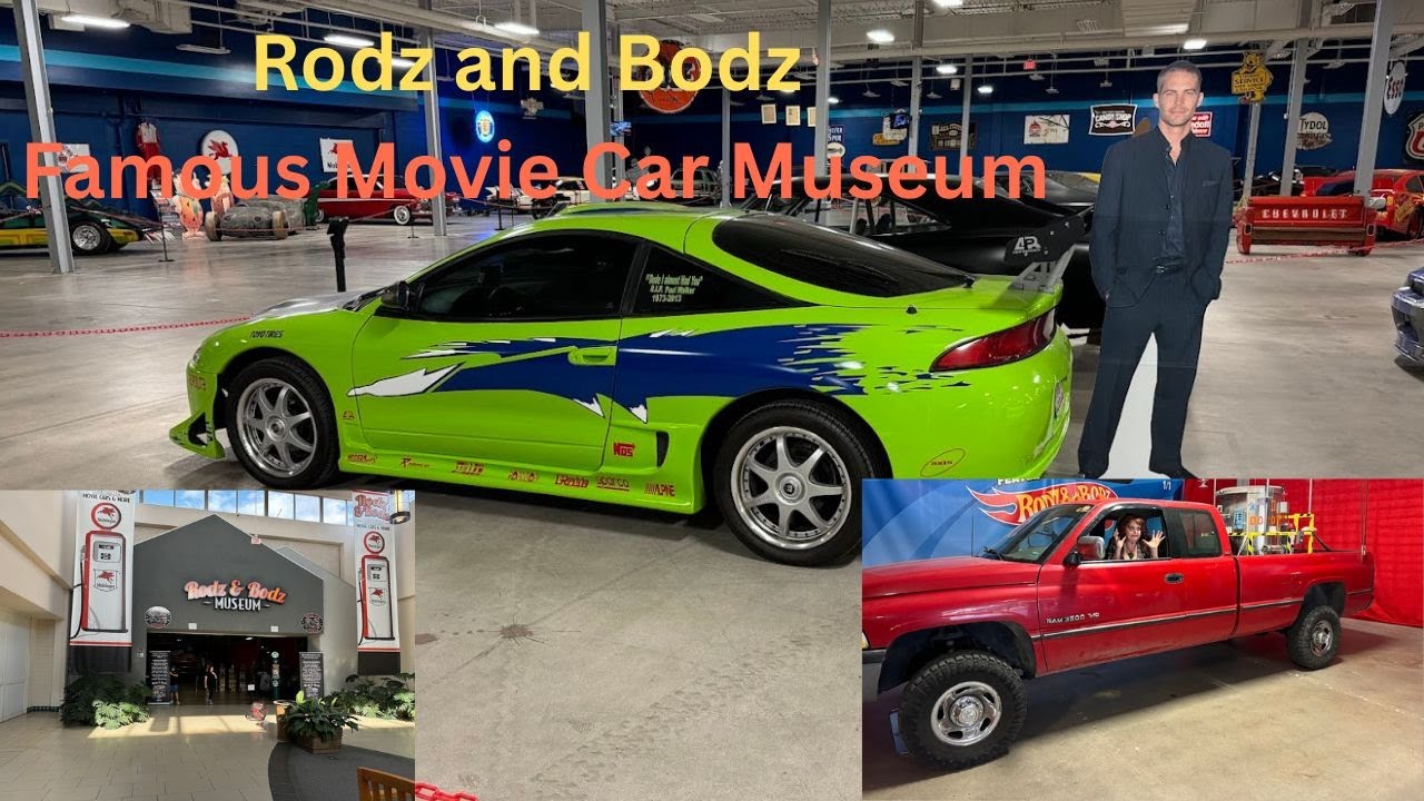 Famous Movie Cars at A Dead or Alive Mall
