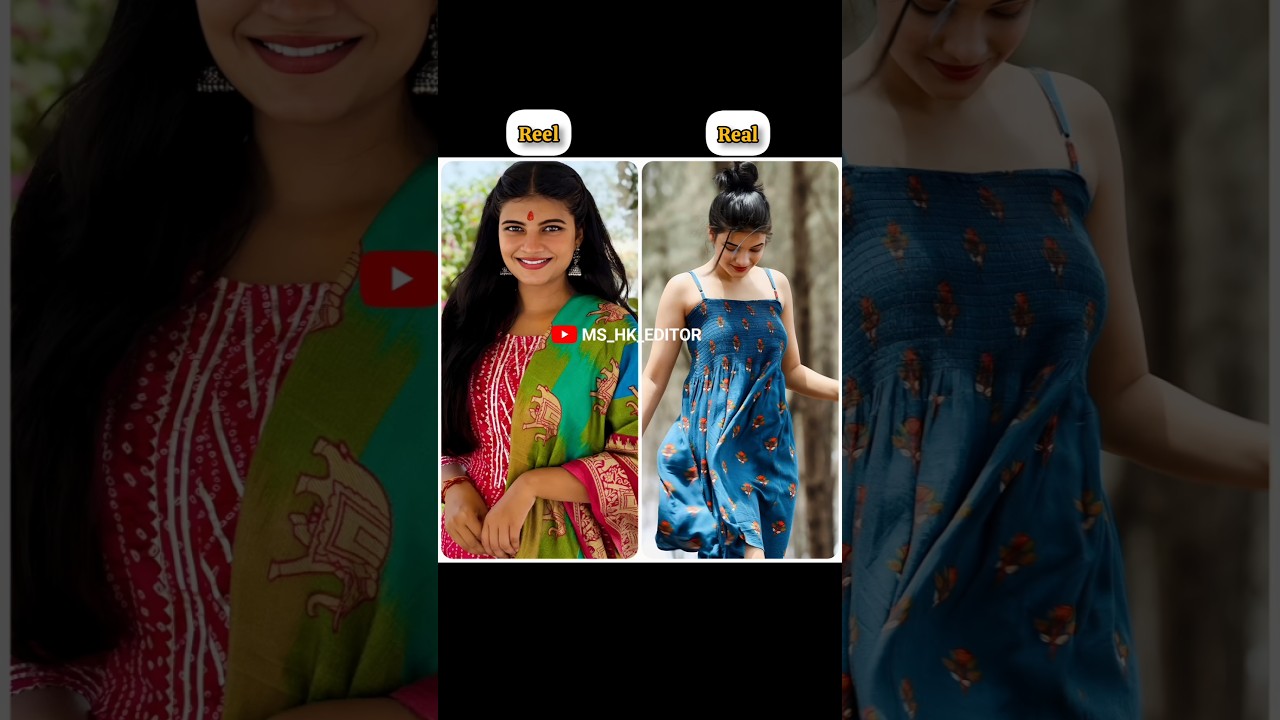 Saru Serial Ree vs Real 😍 #viral #trending