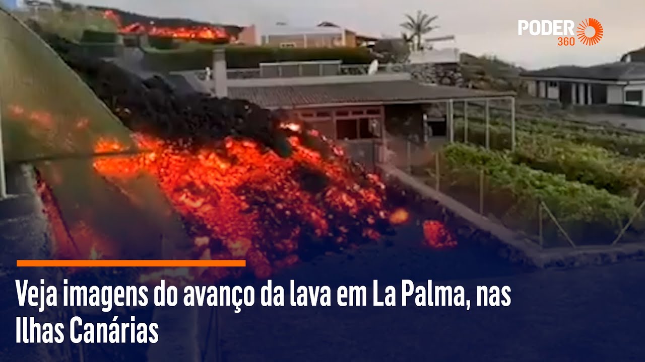 Veja imagens do avanço da lava em La Palma, nas Ilhas Canárias